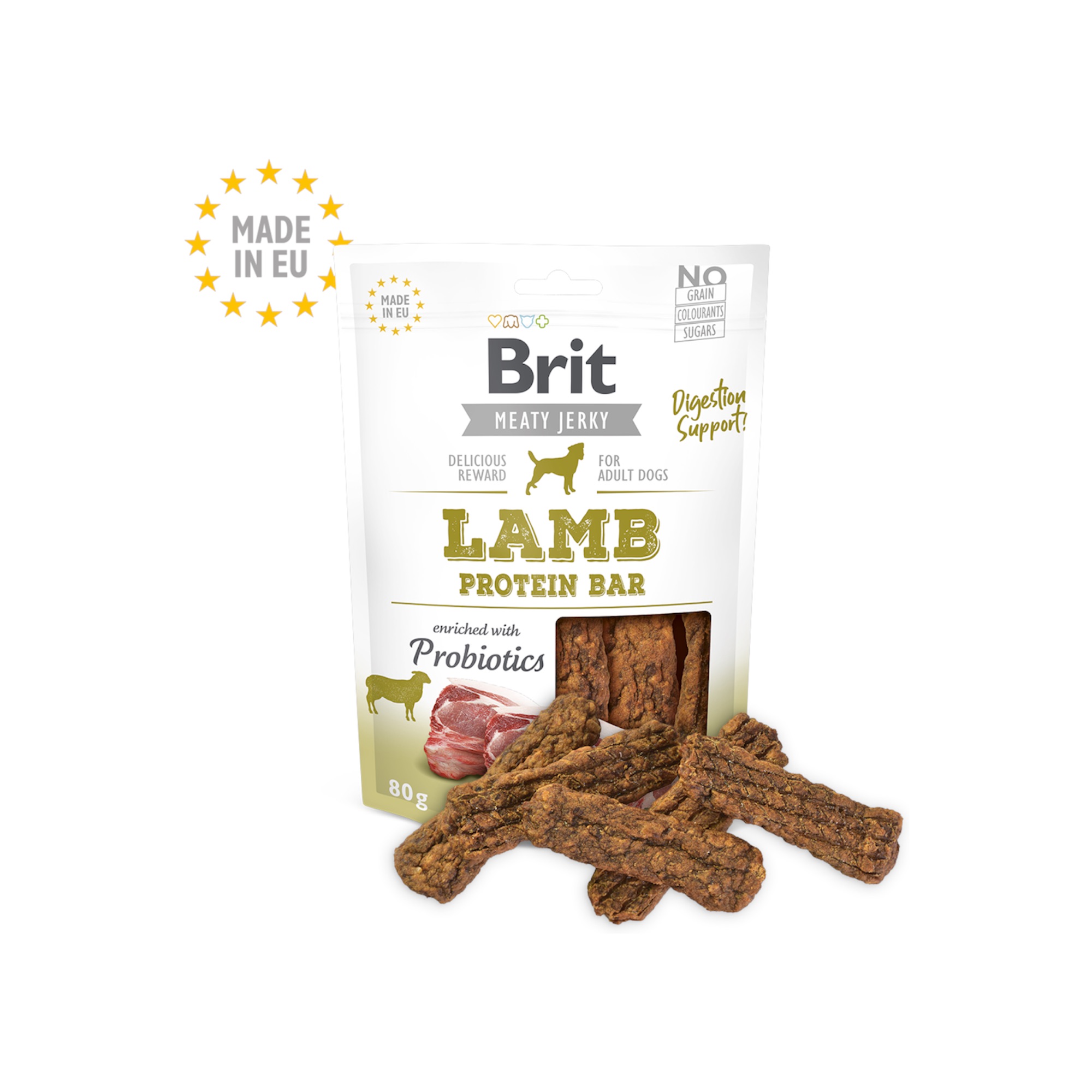Brit Jerky Snack Lamb Protein Bar