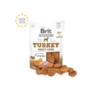 Brit Jerky Snack Turkey Meaty Coins
