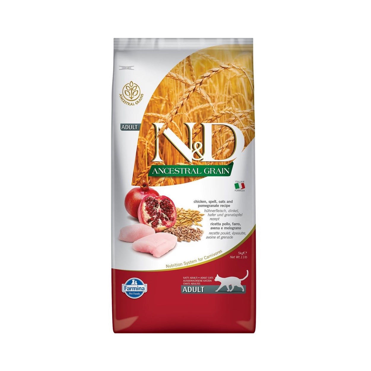 FARMINA N&D Cat AG Chicken & Pomegranate Adult