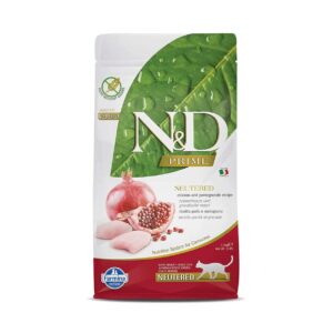 FARMINA N&D Prime Grain Free Adult Neutered Cat Chicken and Pomegranate