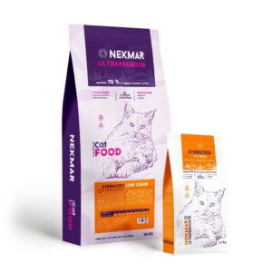 Nekmar Cat Low Grain Adult Sterilised