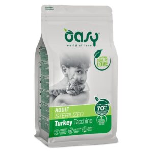 Oasy Cat Adult Sterilised Turkey