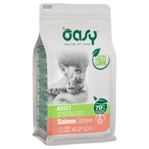 Oasy Cat Sterilised Salmon