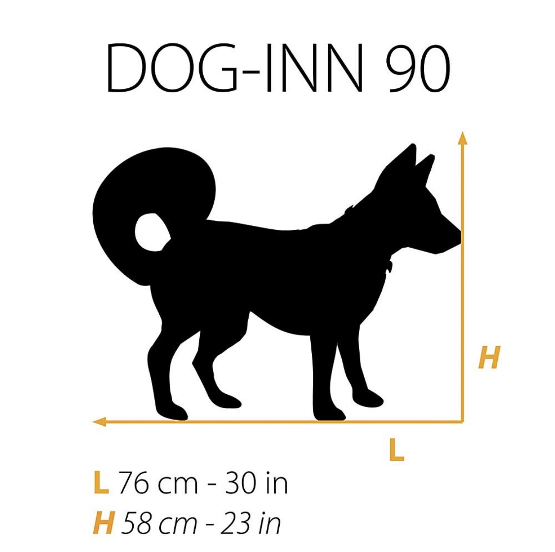 Клетка для собак металлическая dog-inn 90