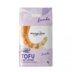 Наполнитель комкующийся W2T Tofu (лаванда)